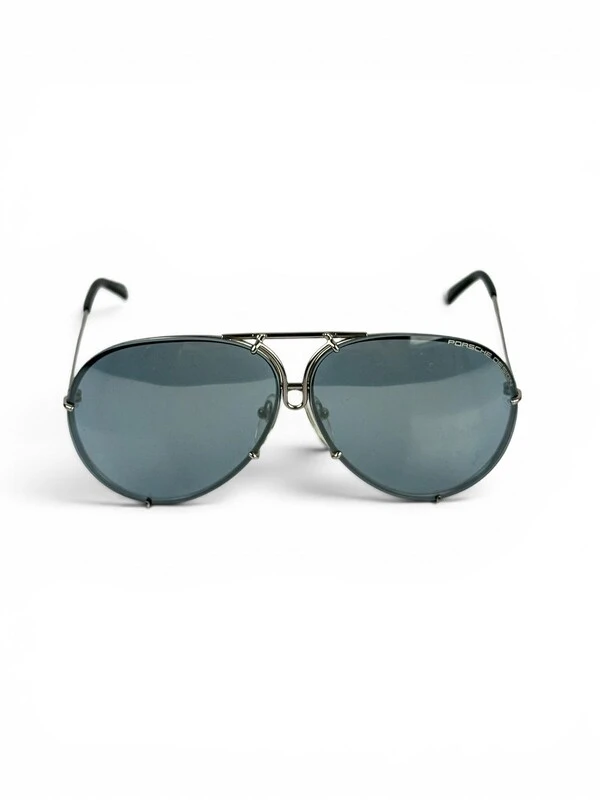 Óculos De Sol Porsche Design P'8478 Titanio Com 2 Lentes Azul Espelhado