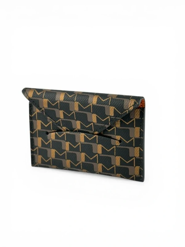 Porta Cartão Moynat Carbon Bronze Yellow