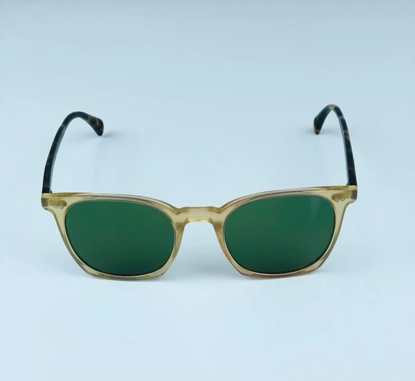 Óculos De Sol Oliver Peoples Acetato Bege