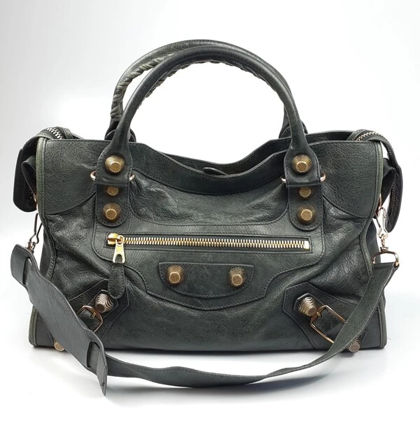 Bolsa Balenciaga Giant City Verde