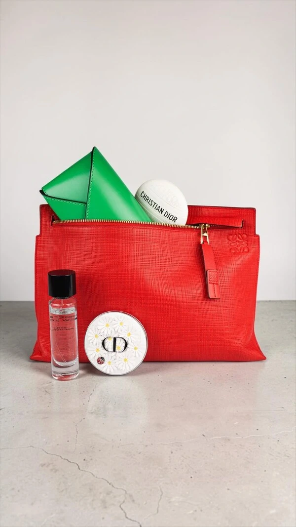 Pouch Loewe Vermelha