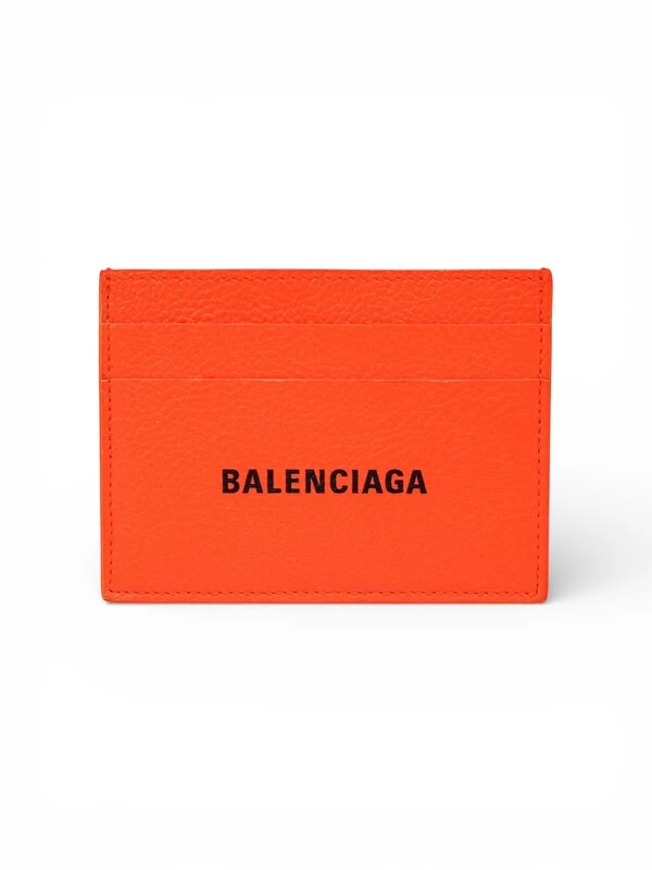 Balenciaga Cash Card Holder – Fluo Orange