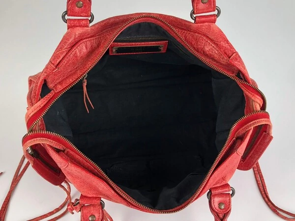 Bolsa Balenciaga Giant City Vermelho