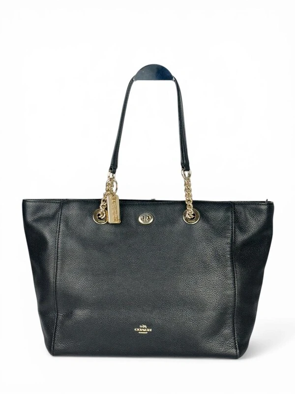 Bolsa Coach Tote Preta