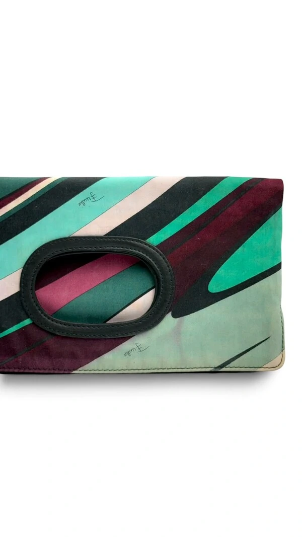 Clutch Emilio Pucci Estampada Multicolor