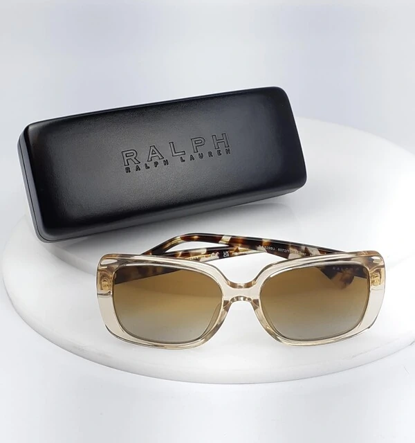 Óculos Ralph Lauren Máscara em Acetato Tartaruga