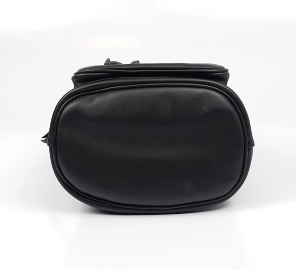 Bolsa Prada Bucket Couro Preto