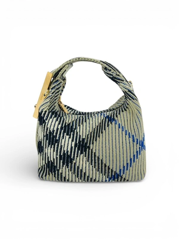 Bolsa Burberry Mini Peg Xadrez