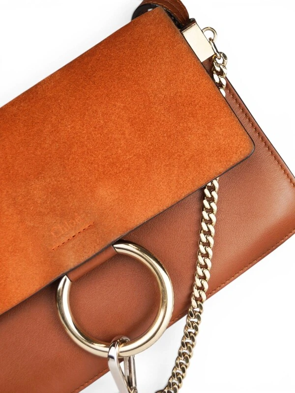 Chloé Faye Small Caramelo