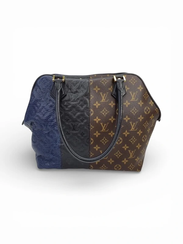 Bolsa Louis Vuitton Marine Blocks Edição Limitada Marrom, Azul e Preto