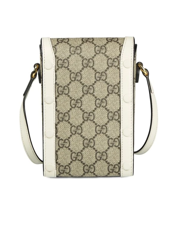 Mini Bolsa Gucci Horsebit 1955 Monogram
