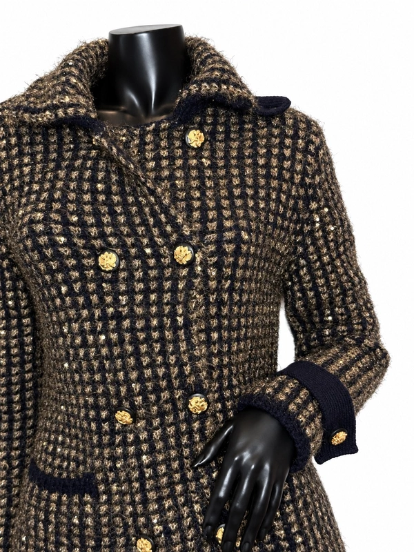 Casaco Chanel Métiers d’Art Pre-Fall 2009 em Tweed, Cashmere e Paetês