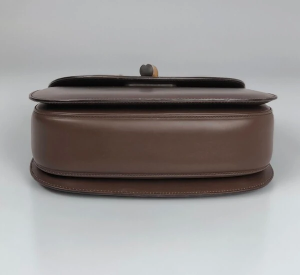 Bolsa Gucci Bamboo em Couro Marrom