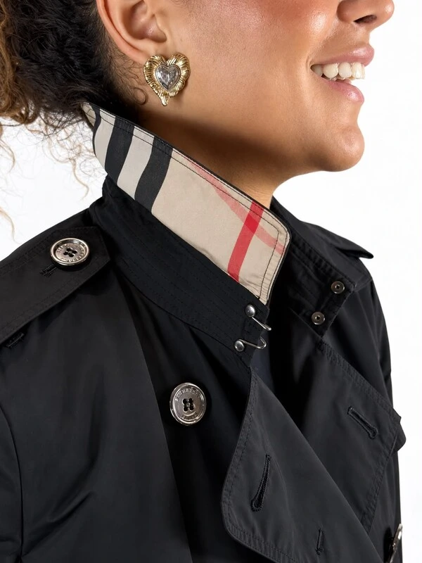 Trench Coat Burberry Preto