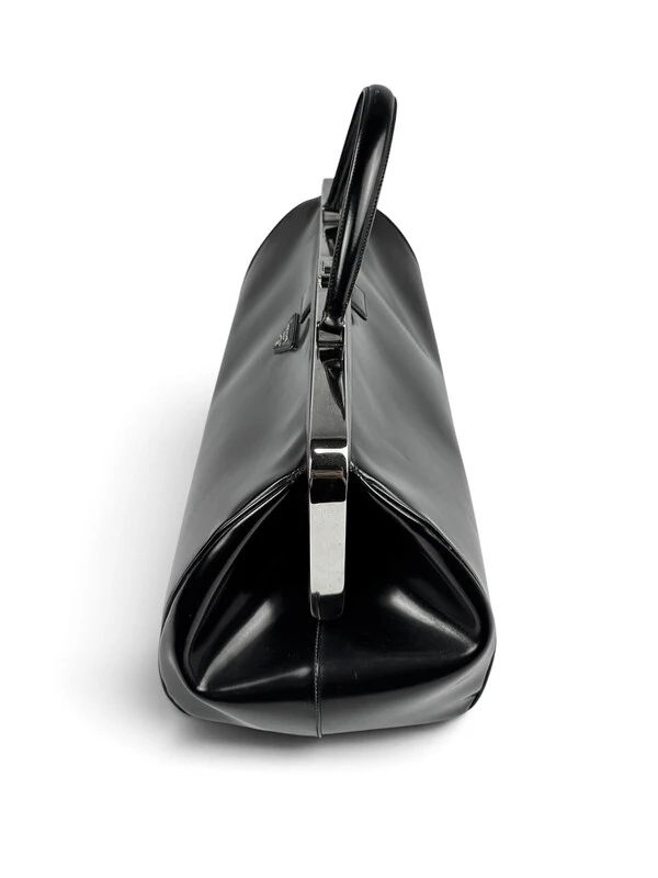 Bolsa Prada Spazzolato Frame Preta