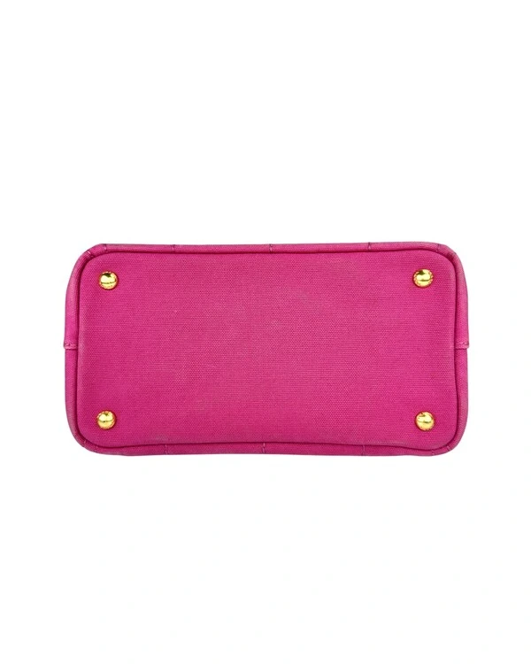 Bolsa Prada Canapa Logo Small Pink