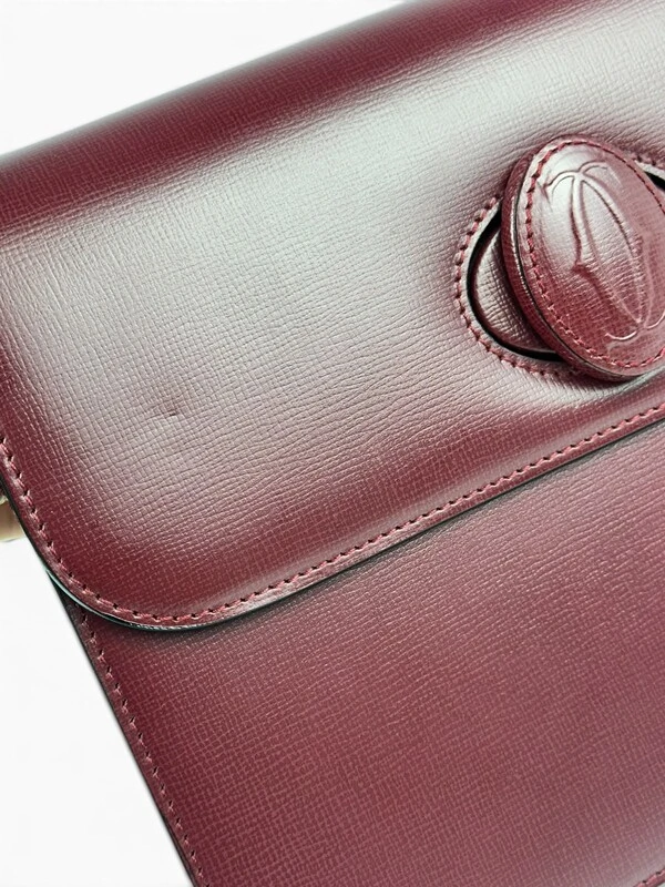 Bolsa Cartier Must De Cartier Burgundy