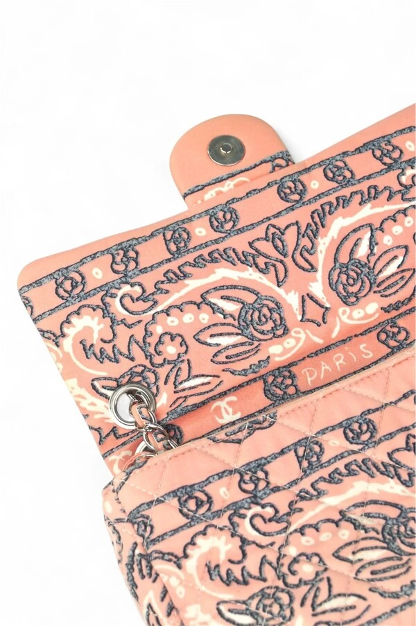 Chanel Bandana Paisley Single Flap – Rosa