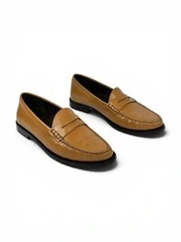 Mocassim Celine Triomphe Caramelo