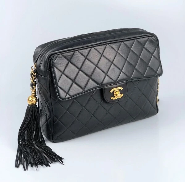 Bolsa Chanel Camera Single Flap Preta