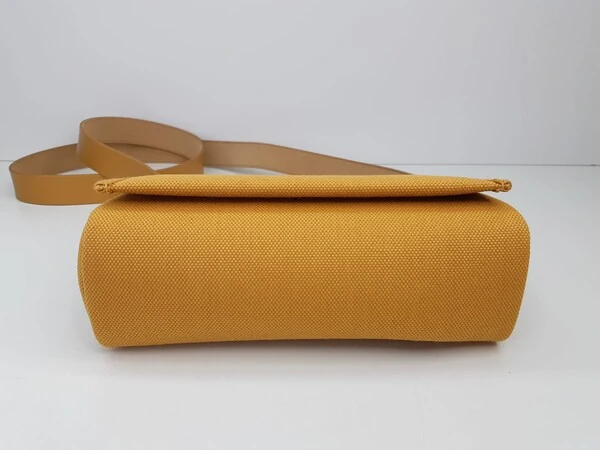 Bolsa Hermès Herbag Zip Retourne 20 Amarelo