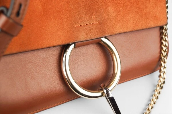 Chloé Faye Small Caramelo