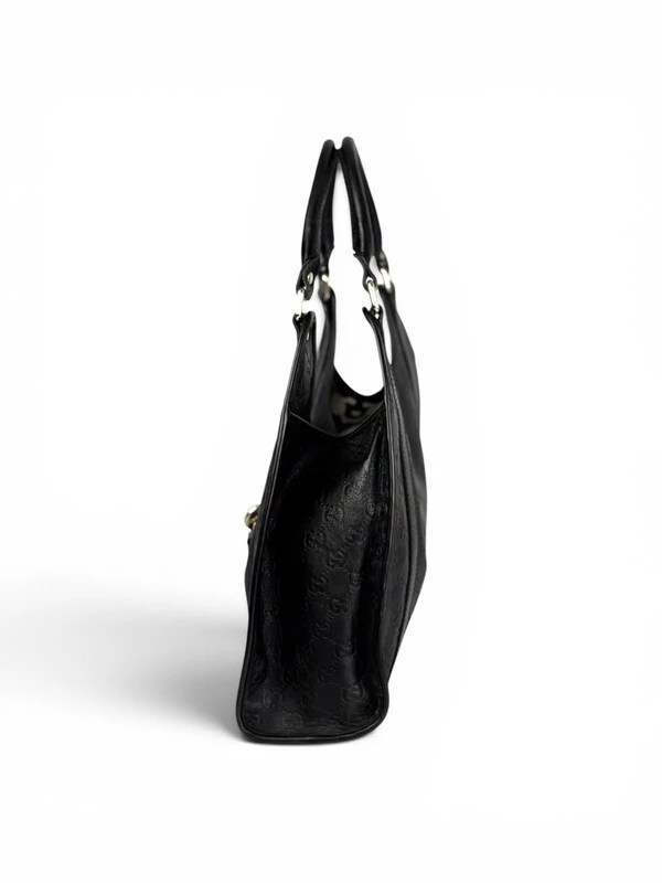 Bolsa Gucci Jackie Guccissima Hobo Preta