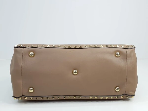 Bolsa Valentino Rockstud Nude
