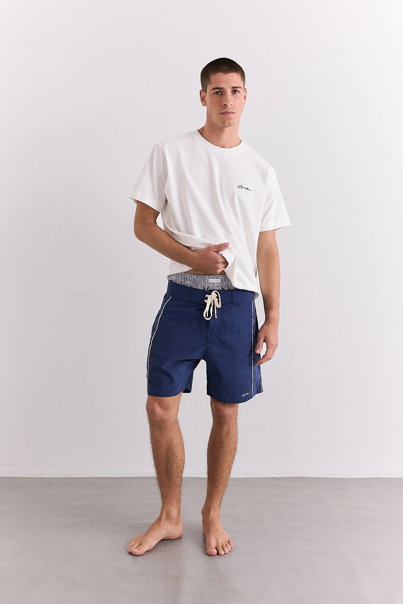 FotoBoardshort Cupro Blue