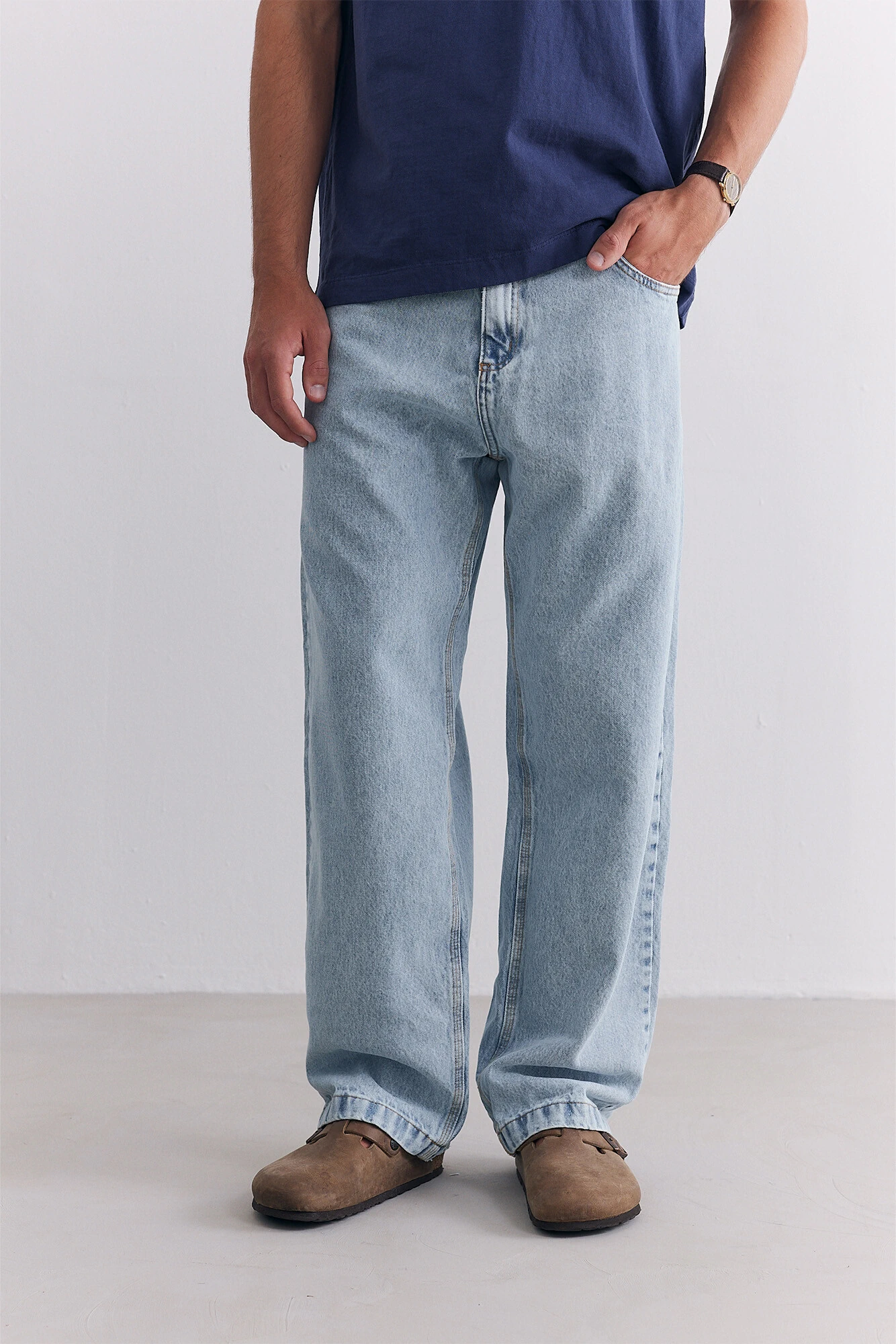 FotoCalça Jeans Wide Cloudy