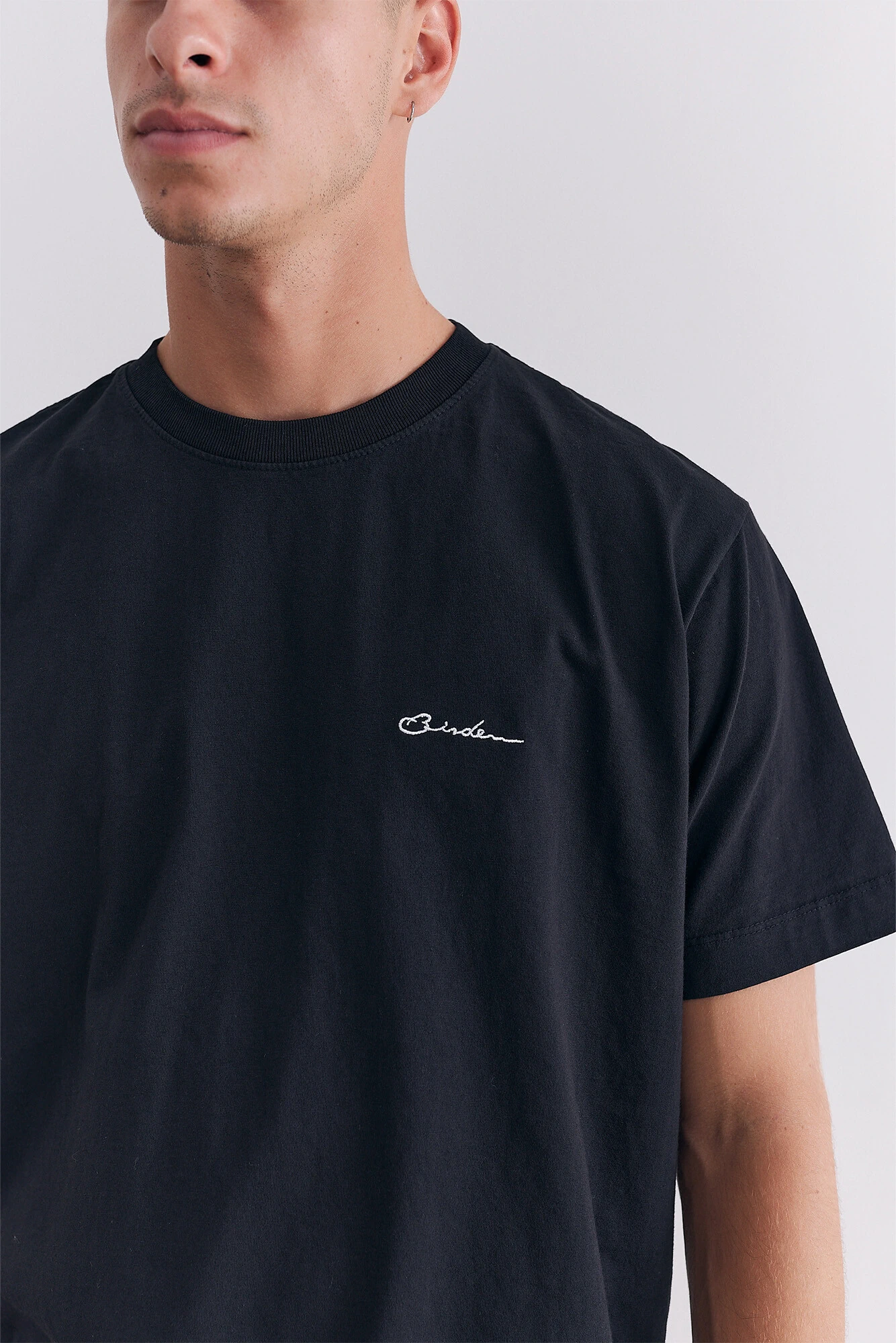 FotoCamiseta Broderie Black