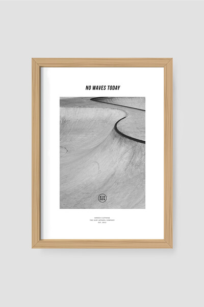 Foto Quadro No Waves Today