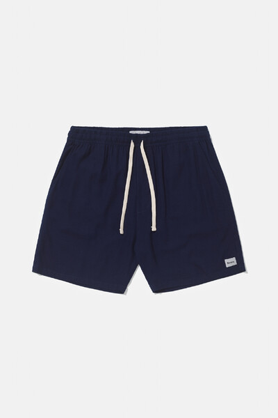 Foto Shorts Linen Navy