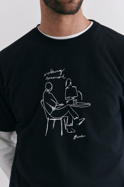 FotoCamiseta Boxy Late Talk