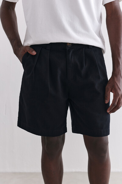FotoWalkshort Alfaiataria Classy Cotton Black
