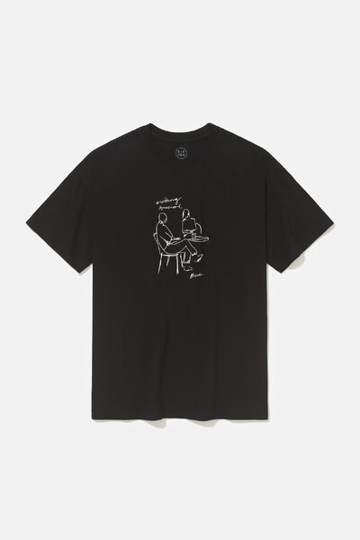 Foto Camiseta Boxy Late Talk