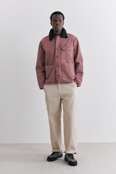 FotoJaqueta Worker Rosewood Washed x SIPSIP