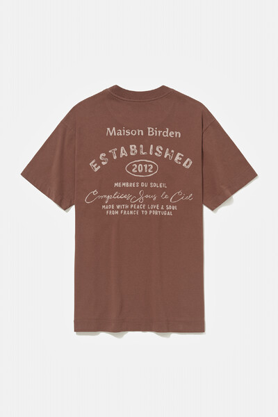 Foto Camiseta Maison Birden Cacau