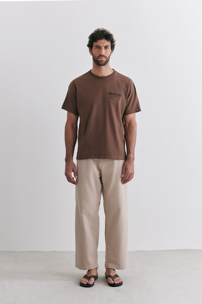 Foto Camiseta Boxy Monday Blues Chocolate