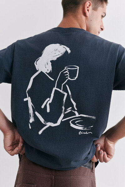FotoCamiseta Calm Cup Deep Blue
