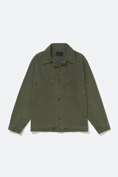 Foto Jaqueta Worker Overdyed Moss