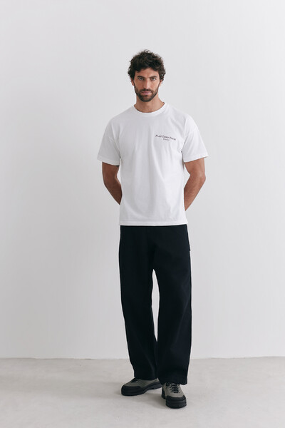 FotoCamiseta Boxy Flat Days Off-White