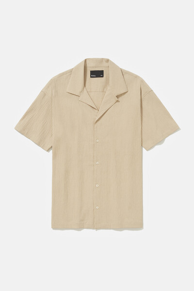 Foto Camisa Boxy Seersucker Homus