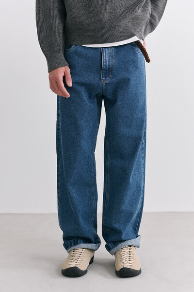 Foto Calça Jeans Wide Sky