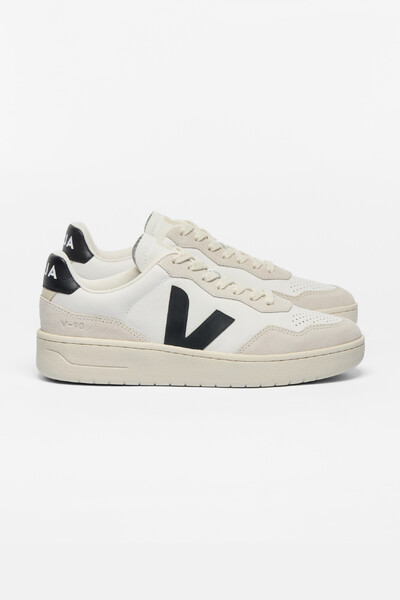 Foto V-90 Leather White Black