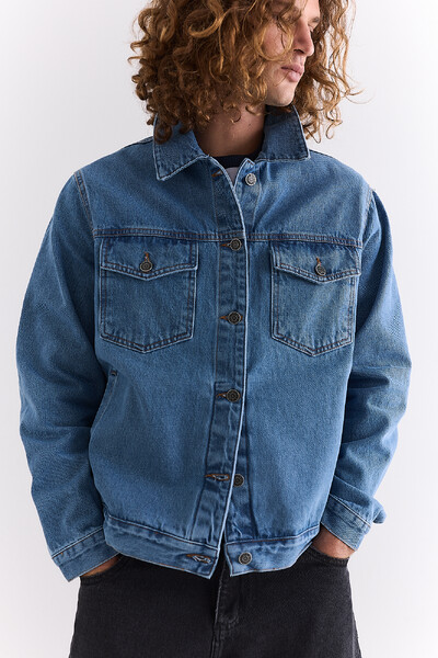 FotoJaqueta Jeans Trucker Sky