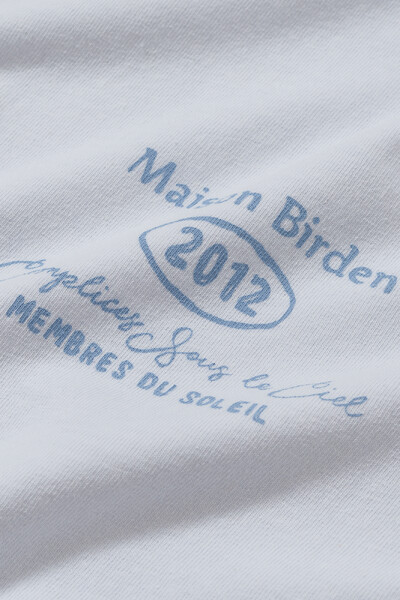 FotoCamiseta Maison Birden White