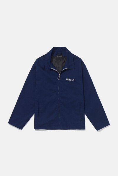 Jaqueta Boxy Twill Navy