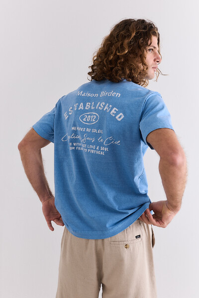 FotoCamiseta Maison Birden Royal Blue
