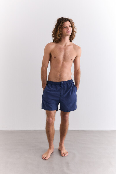 FotoShorts Cupro Blue